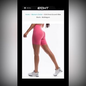 Echt Scrunch Bike Shorts